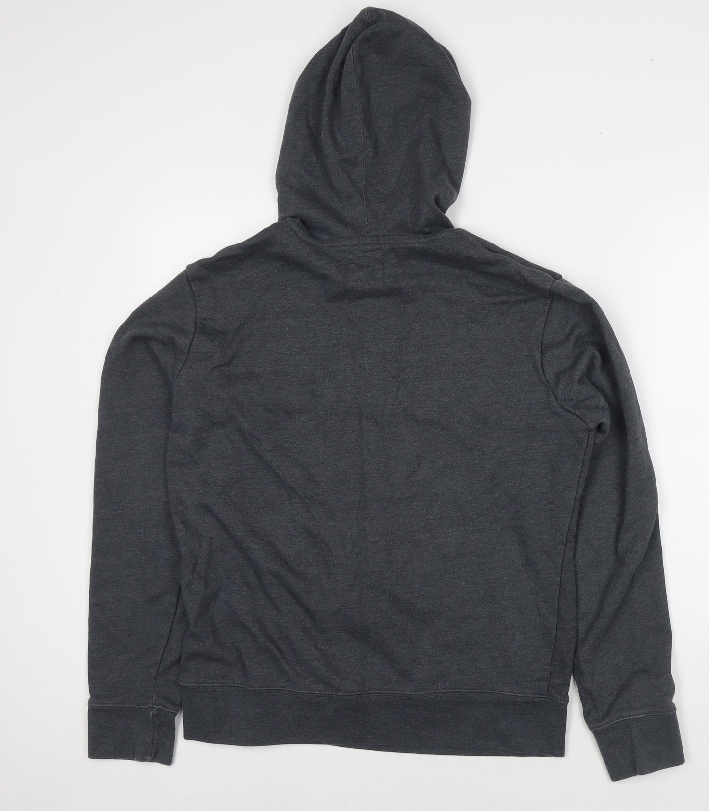 Champion Mens Grey Cotton Pullover Hoodie Size S