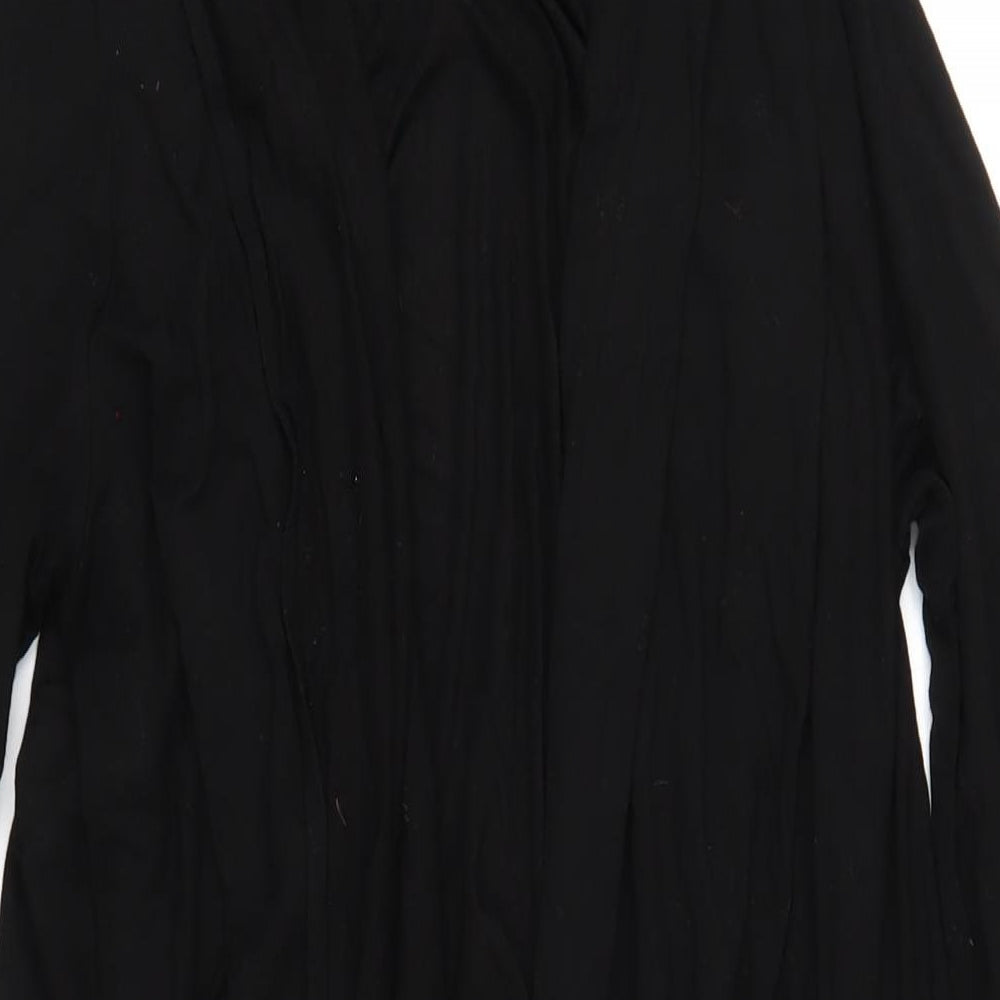 DKNY Womens Black V-Neck Modal Cardigan Jumper Size S