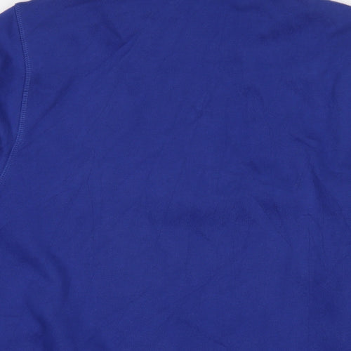 IZOD Mens Blue Cotton Pullover Sweatshirt Size S