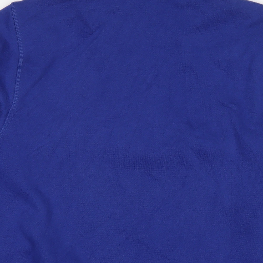 IZOD Mens Blue Cotton Pullover Sweatshirt Size S