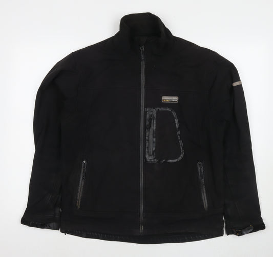 Trespass Mens Black Jacket Size S Zip