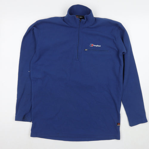 Berghaus Mens Blue Polyester Pullover Sweatshirt Size S