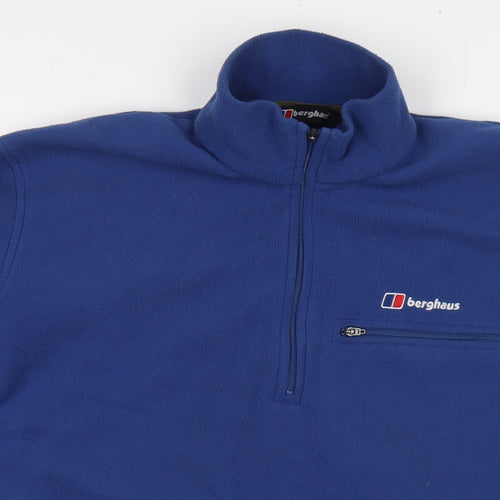 Berghaus Mens Blue Polyester Pullover Sweatshirt Size S