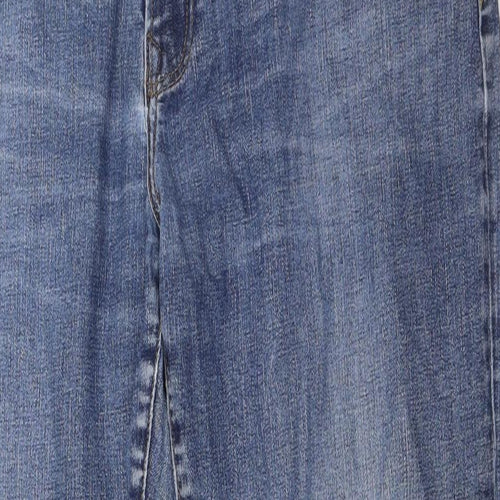 Gap Mens Blue Cotton Straight Jeans Size 36 in L33 in Regular Button