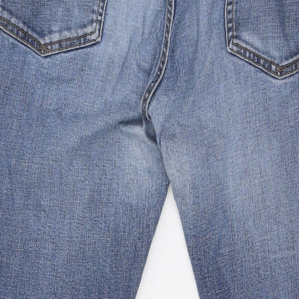 Gap Mens Blue Cotton Straight Jeans Size 36 in L33 in Regular Button