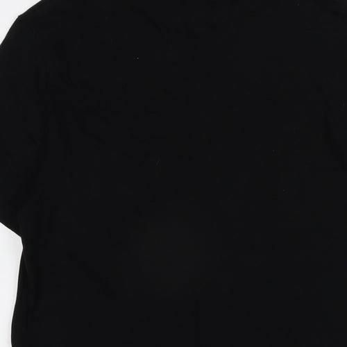 ASOS Mens Black Cotton T-Shirt Size S Crew Neck