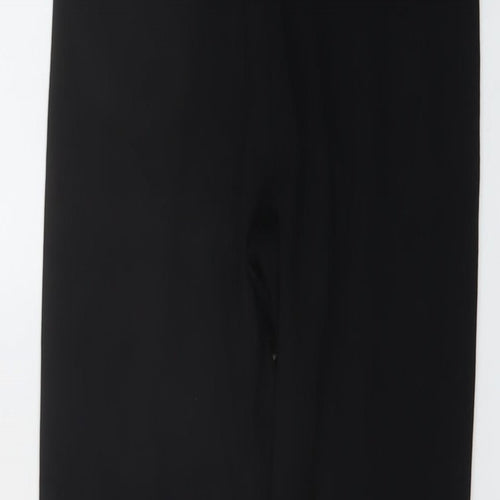 Marks and Spencer Womens Black Cotton Capri Leggings Size 10 L27 in