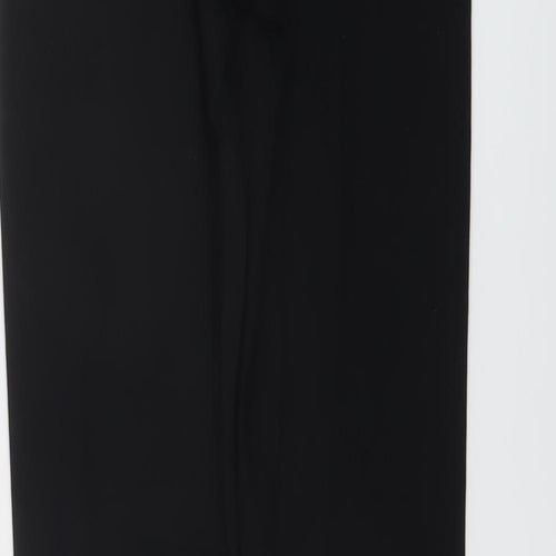 Marks and Spencer Womens Black Cotton Capri Leggings Size 10 L27 in