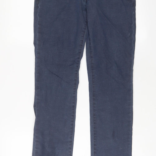 Levi's Mens Blue Cotton Straight Jeans Size 30 in L32 in Regular Zip