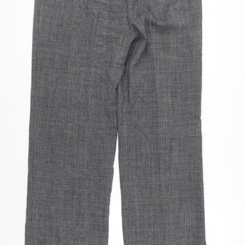 Felisa Womens Grey Polyester Dress Pants Trousers Size 16 L31 in Regular Zip