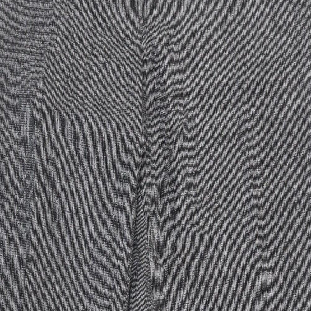 Felisa Womens Grey Polyester Dress Pants Trousers Size 16 L31 in Regular Zip