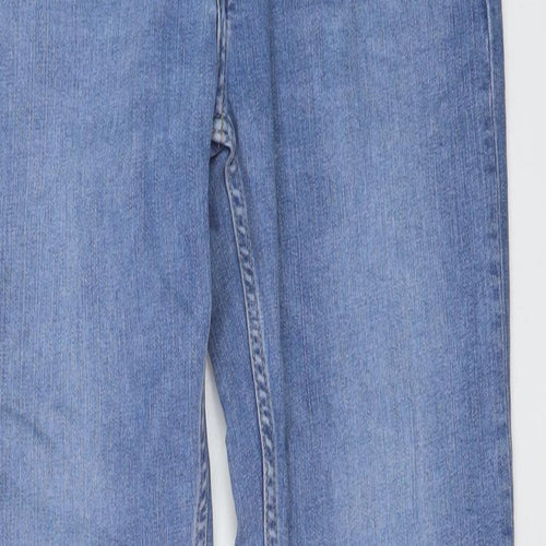 French Connection Mens Blue Cotton Skinny Jeans Size 30 in L32 in Slim Button