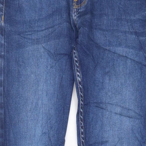 NEXT Mens Blue Cotton Skinny Jeans Size 30 in L33 in Regular Zip - Long Leg