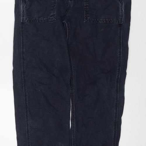 H&M Mens Blue Cotton Straight Jeans Size 30 in L32 in Regular Zip