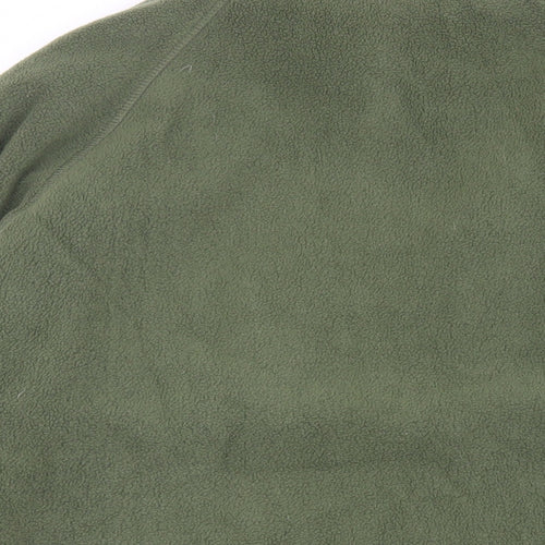 EWM Mens Green Jacket Size L Zip - Zipped Pockets