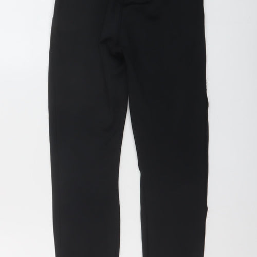 Nike Womens Black Polyester Capri Leggings Size S L26 in Regular Pullover