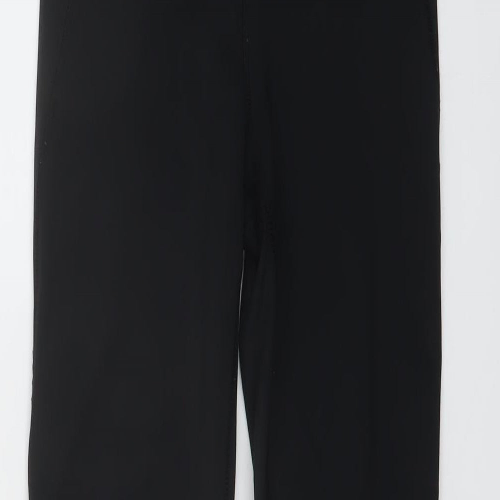 Nike Womens Black Polyester Capri Leggings Size S L26 in Regular Pullover