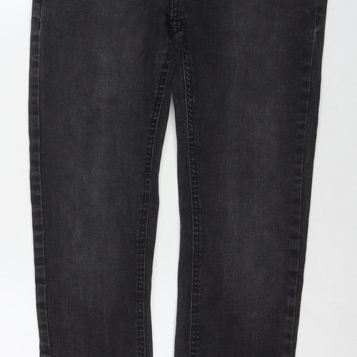 Denim & Co. Mens Black Cotton Skinny Jeans Size 30 in L30 in Regular Zip