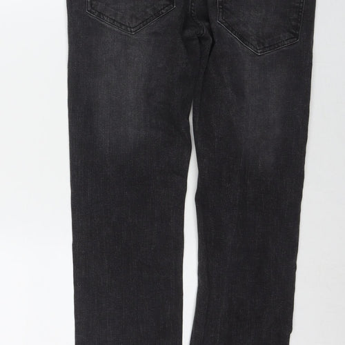 Denim & Co. Mens Black Cotton Skinny Jeans Size 30 in L30 in Regular Zip