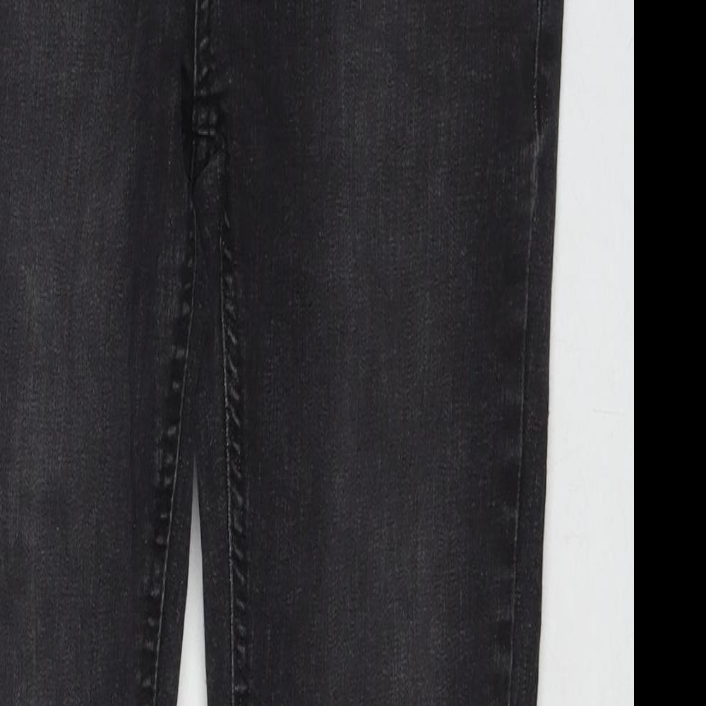 Denim & Co. Mens Black Cotton Skinny Jeans Size 30 in L30 in Regular Zip