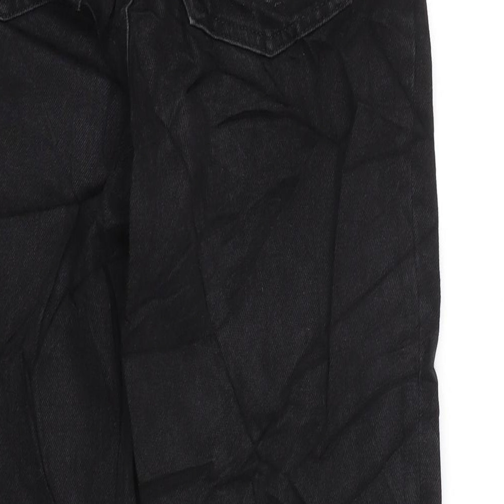 Denim & Co. Womens Black Cotton Skinny Jeans Size 6 L27 in Regular Zip