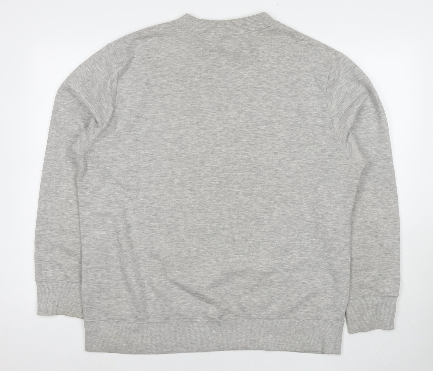 H&M Mens Grey Cotton Pullover Sweatshirt Size L - China