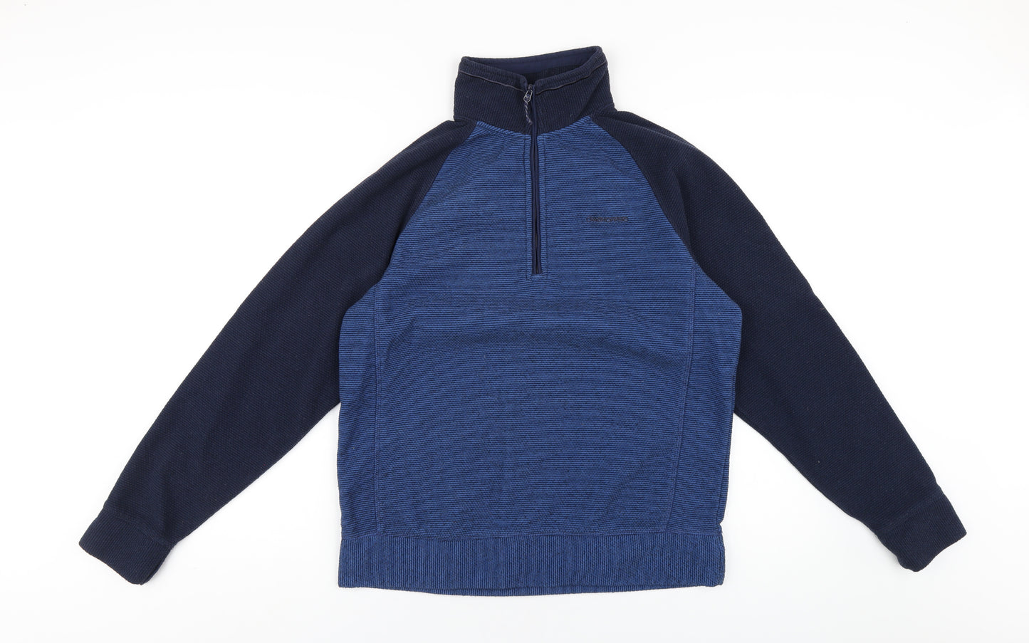 Craghoppers Mens Blue Polyester Pullover Sweatshirt Size S