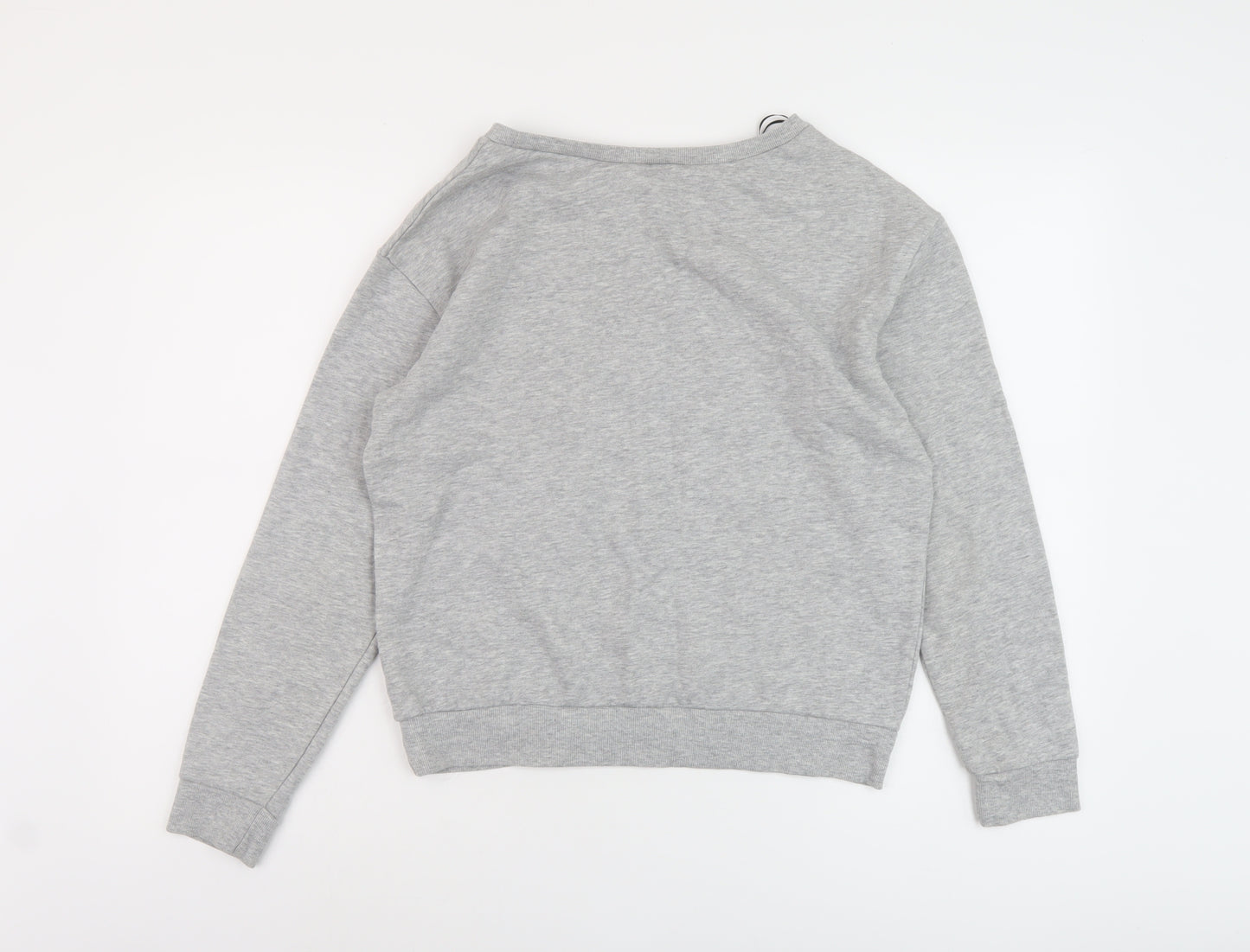 H&M Womens Grey Camel Pullover Sweatshirt Size M Pullover