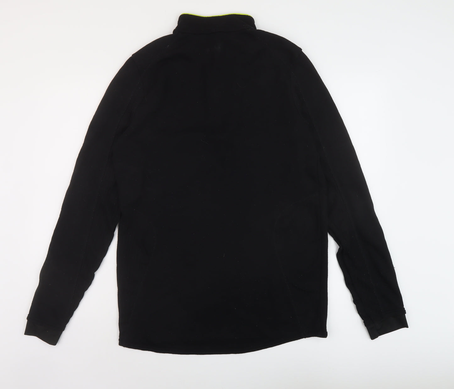 DECATHLON Mens Black Polyester Pullover Sweatshirt Size XL