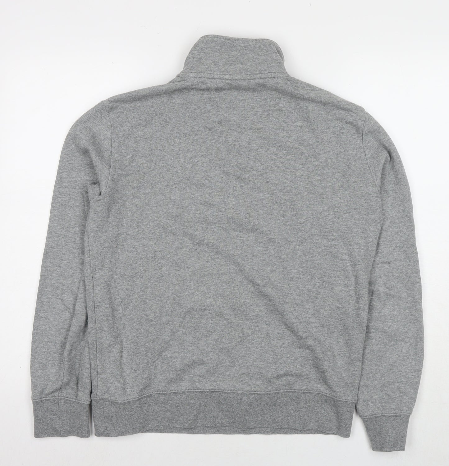 Marks and Spencer Mens Grey Cotton Pullover Sweatshirt Size S