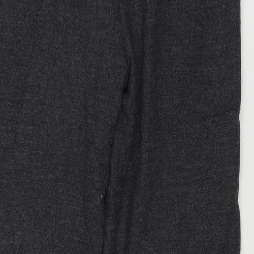 Betty Barclay Womens Grey Wool Trousers Size 10 L25 in Regular Zip