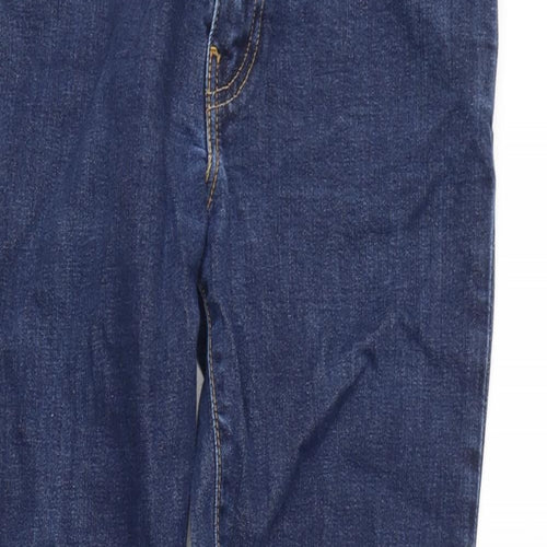 Levis Mens Blue Cotton Blend Straight Jeans Size 36 in L27 in Regular Zip