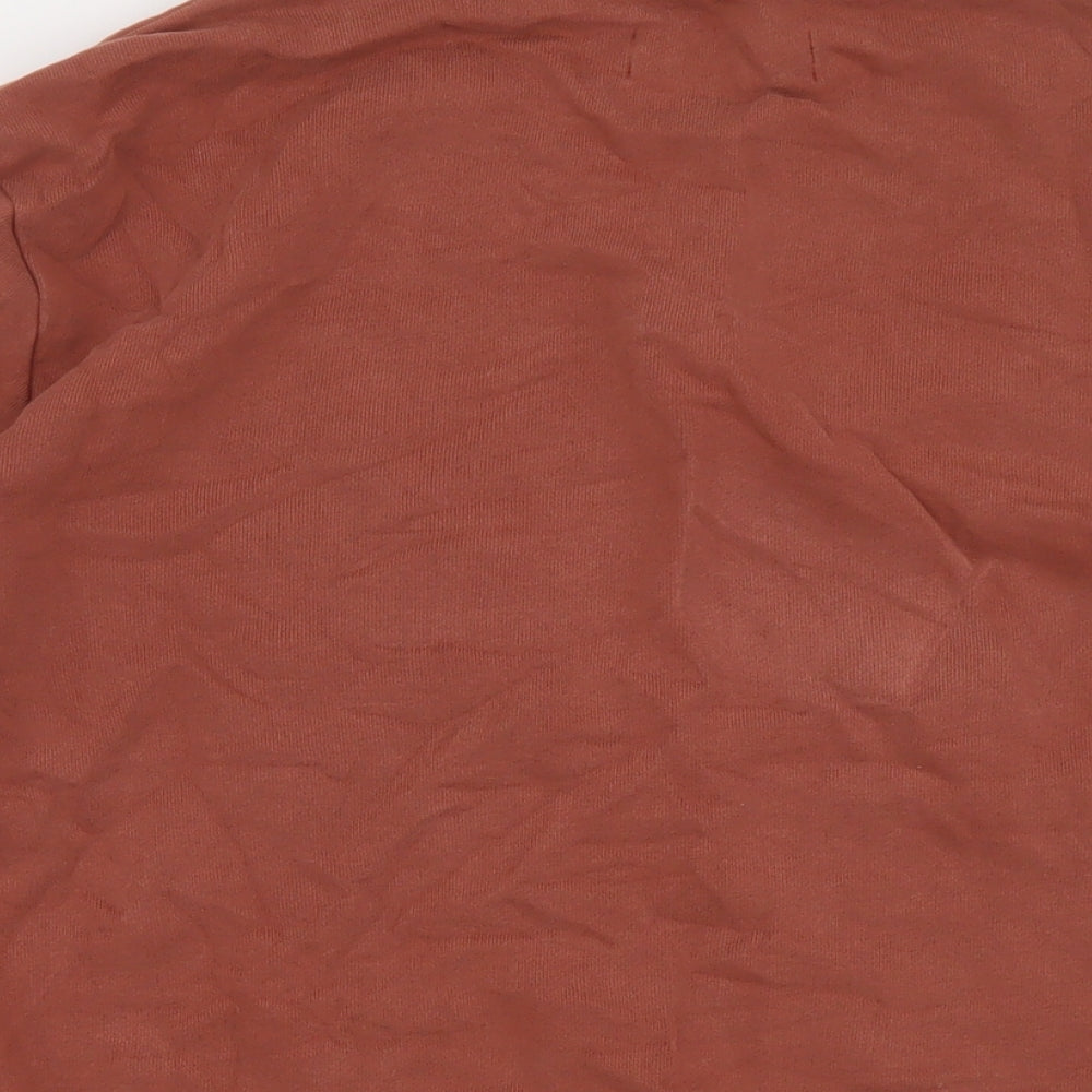 AllSaints Mens Brown Cotton Pullover Sweatshirt Size XL