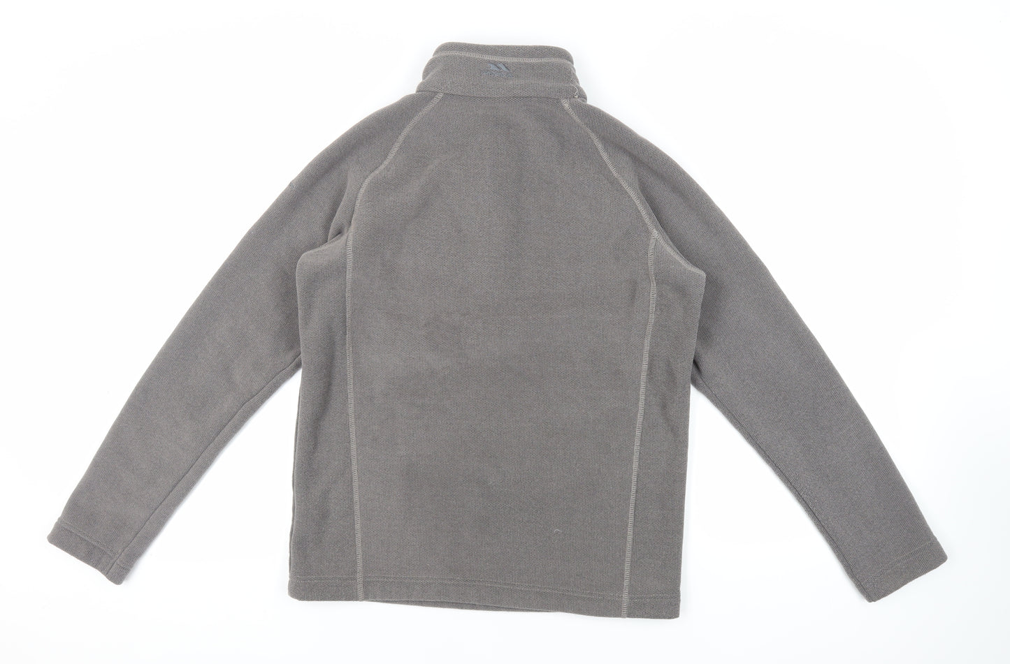 Trespass Mens Grey Polyester Pullover Sweatshirt Size S - Logo