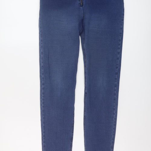 Freddy Womens Blue Cotton Jegging Jeans Size 12 L29 in Regular Zip