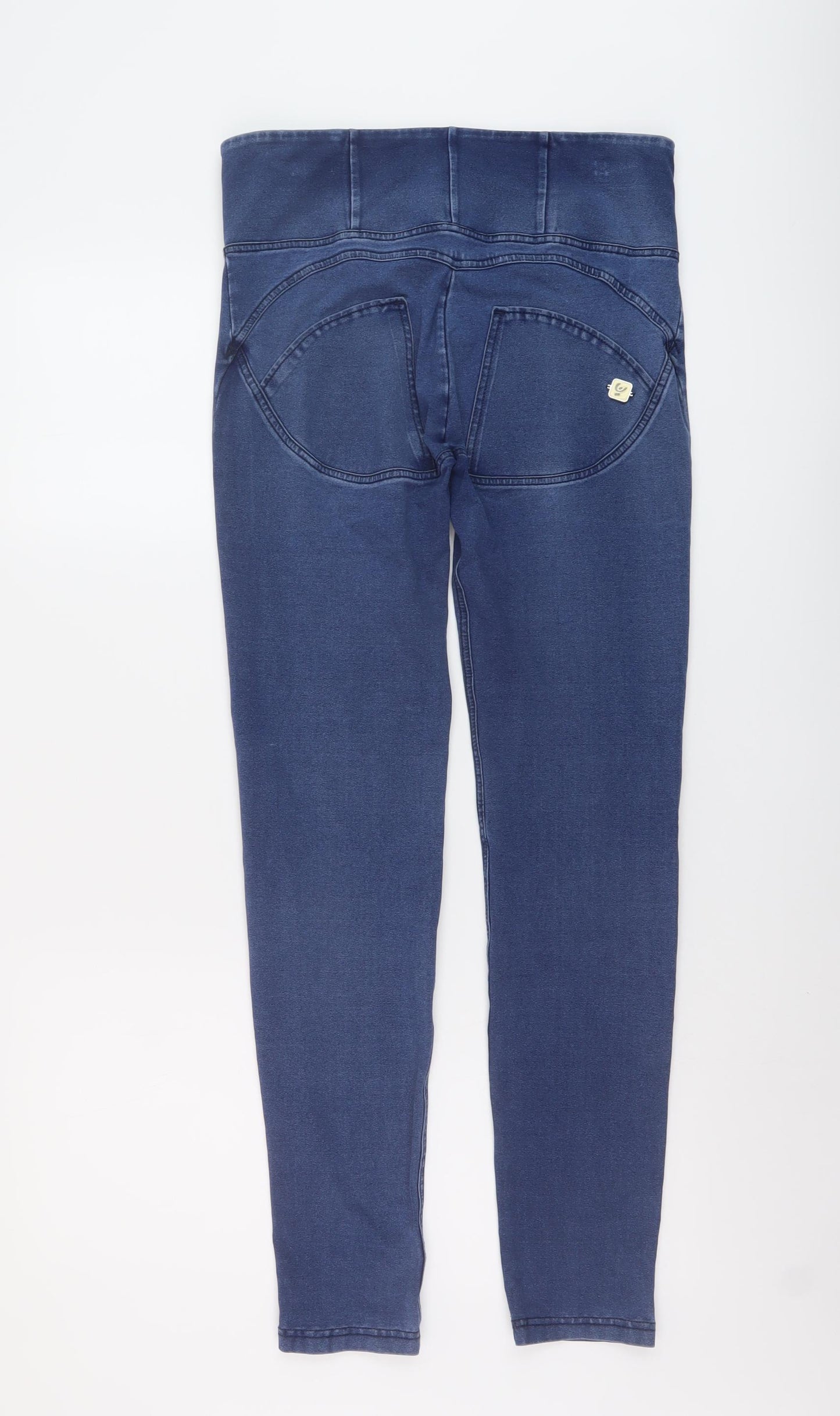 Freddy Womens Blue Cotton Jegging Jeans Size 12 L29 in Regular Zip