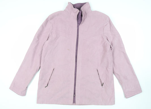 EWM Womens Pink Jacket Size 18 Zip