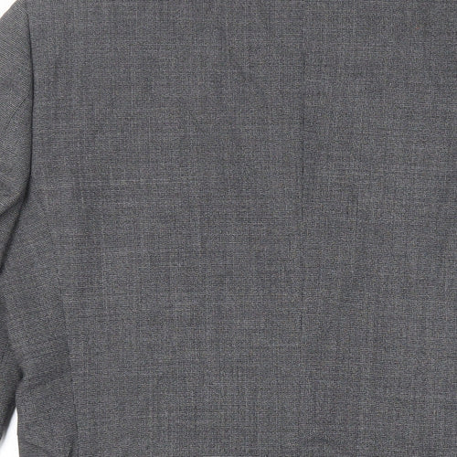 Autograph Mens Grey Wool Jacket Suit Jacket Size 38 Regular