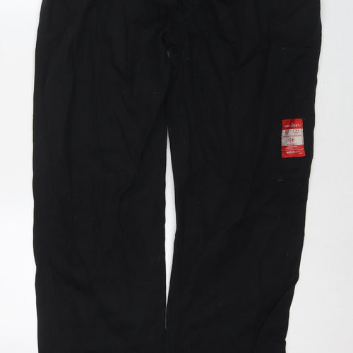 Portwest Mens Black Cotton Tapered Jeans Size 36 in L31 in Regular Zip - Label Size 36-38''