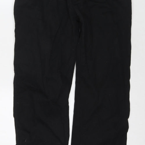 Portwest Mens Black Cotton Tapered Jeans Size 36 in L31 in Regular Zip - Label Size 36-38''