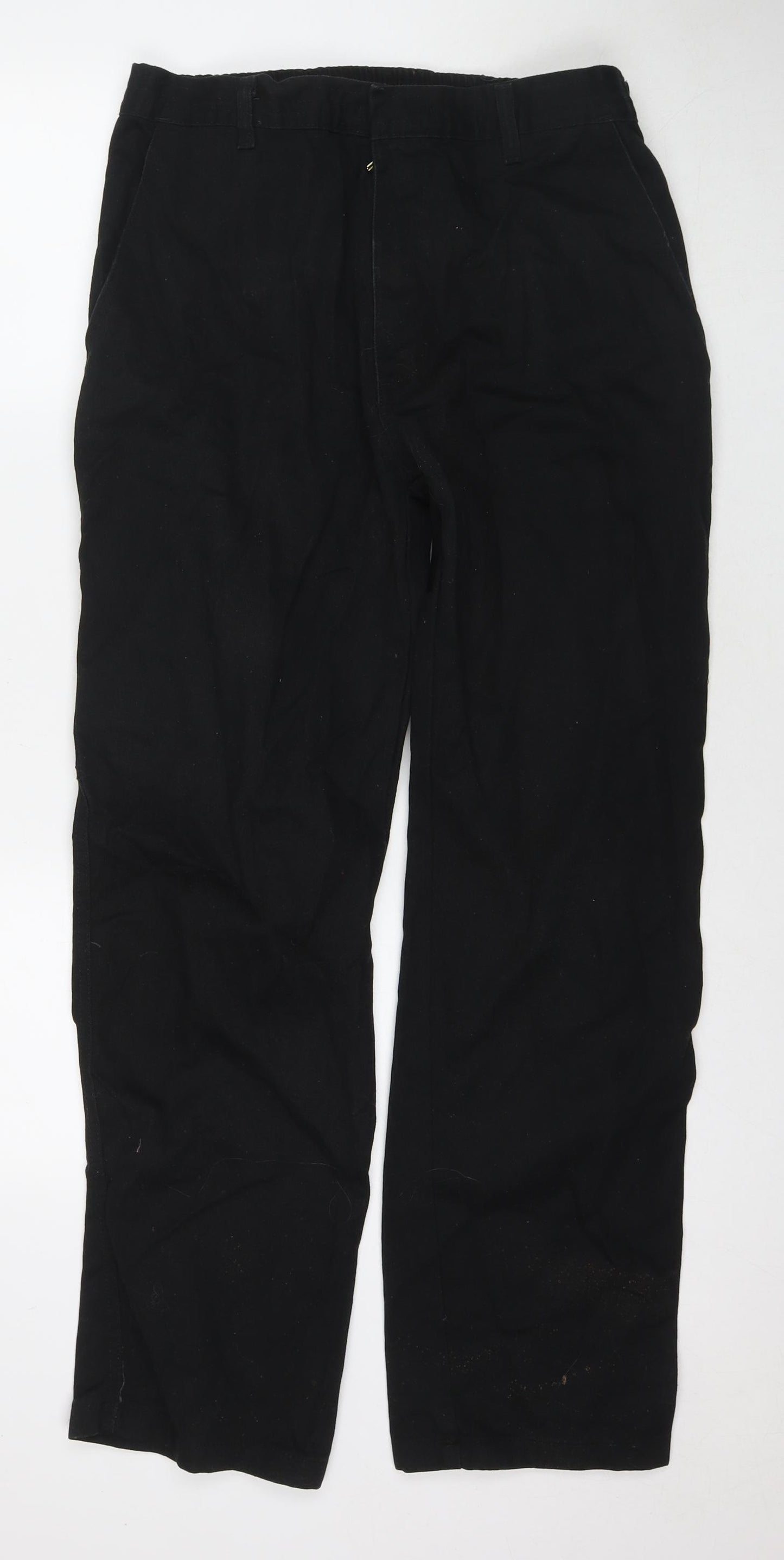 Portwest Mens Black Cotton Tapered Jeans Size 36 in L31 in Regular Zip - Label Size 36-38''