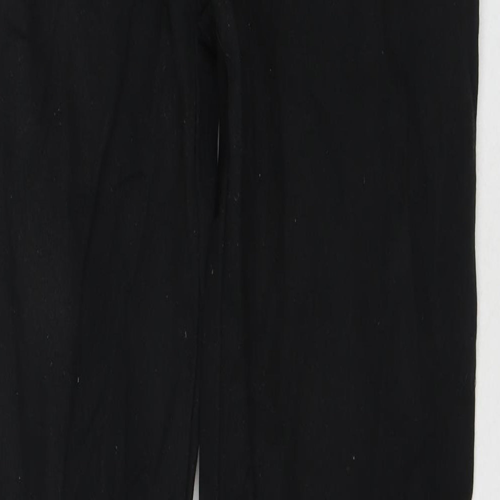 Portwest Mens Black Cotton Tapered Jeans Size 36 in L31 in Regular Zip - Label Size 36-38''