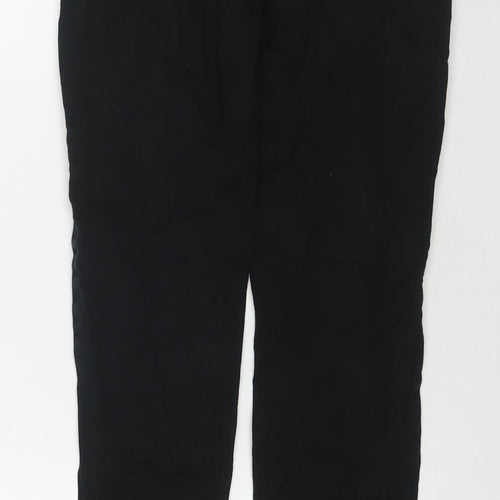 H&M Womens Black Cotton Skinny Jeans Size 8 L29 in Regular Zip