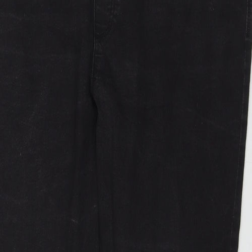 PEP&CO Womens Black Cotton Jegging Jeans Size 20 L27 in Regular