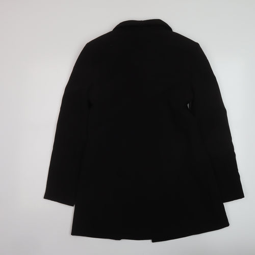 Stradivarius Womens Black Jacket Size M Button