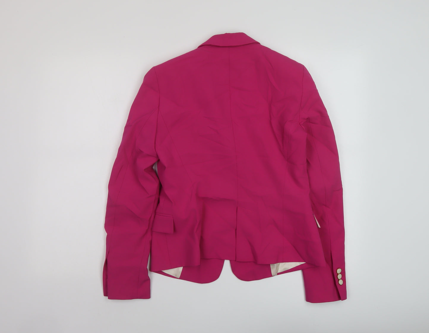 Zara Womens Pink Jacket Size S Button