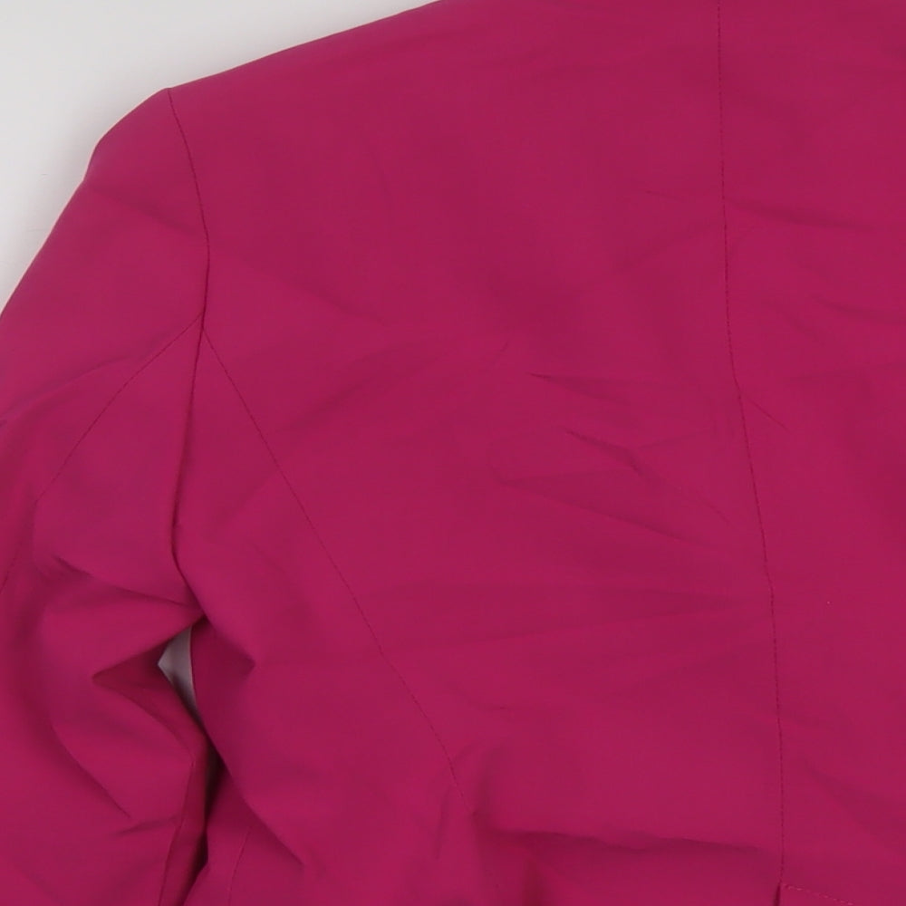 Zara Womens Pink Jacket Size S Button