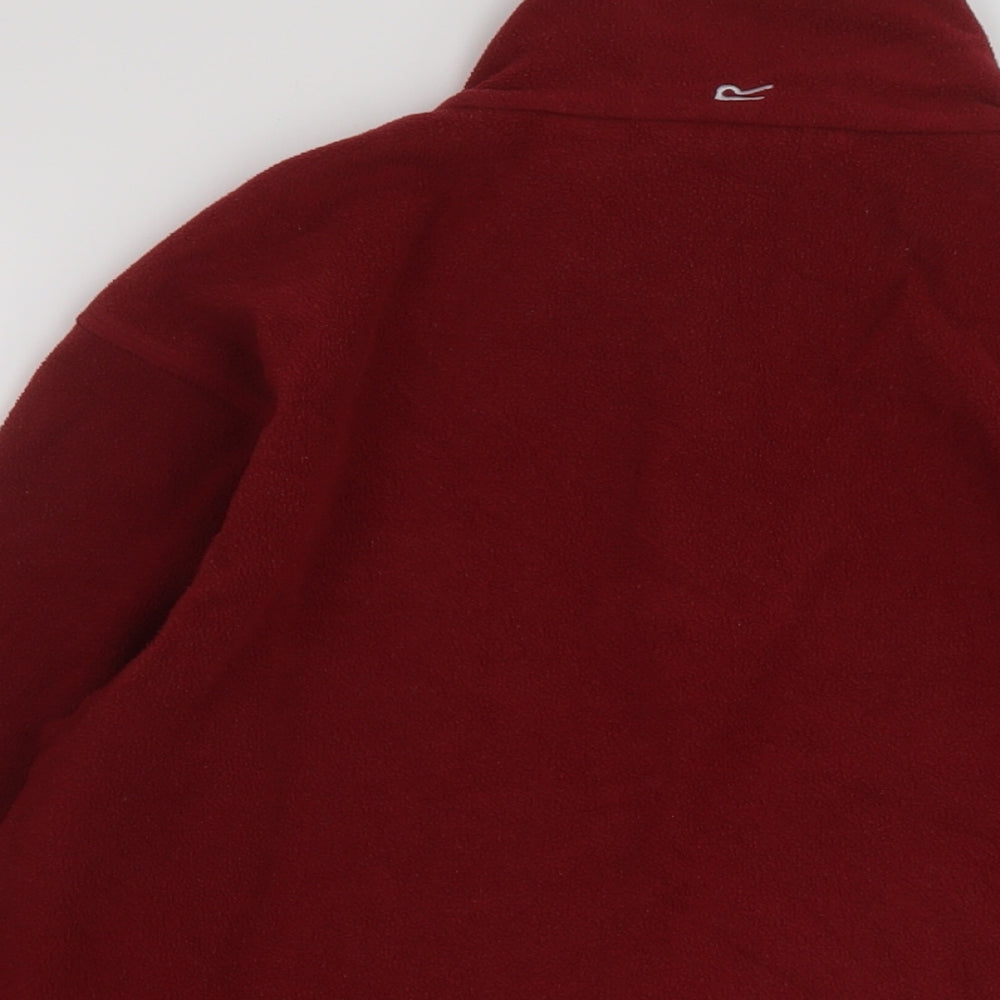 Regatta Mens Red Polyester Pullover Sweatshirt Size S