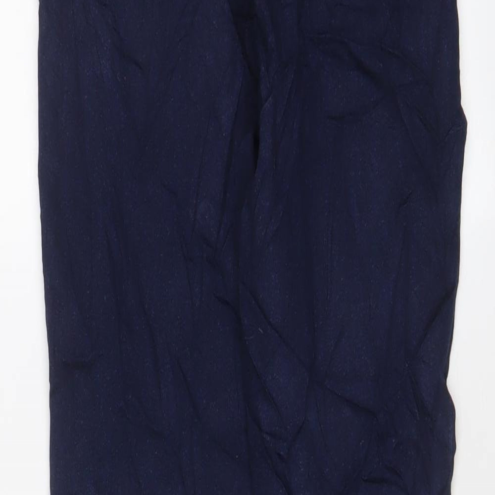 Marks and Spencer Womens Blue Cotton Jegging Jeans Size 12 L25 in Regular