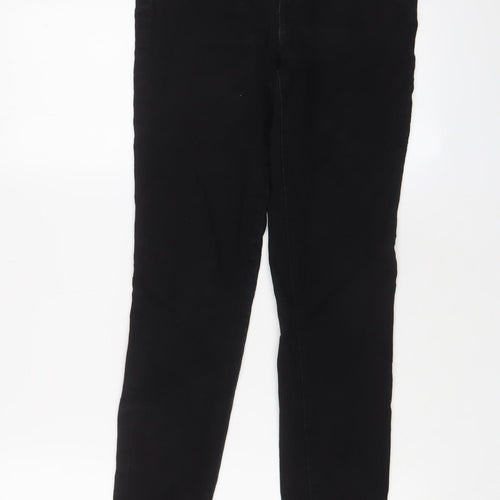 Gap Womens Black Cotton Skinny Jeans Size 12 L29 in Regular Zip